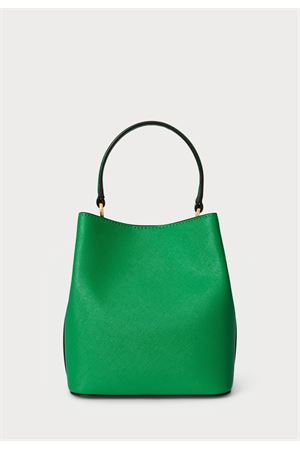 Reese Sm Bkt-Bucket Bag-Small-Crosshatch Leather LAUREN RALPH LAUREN | Secchiello | 431969365012